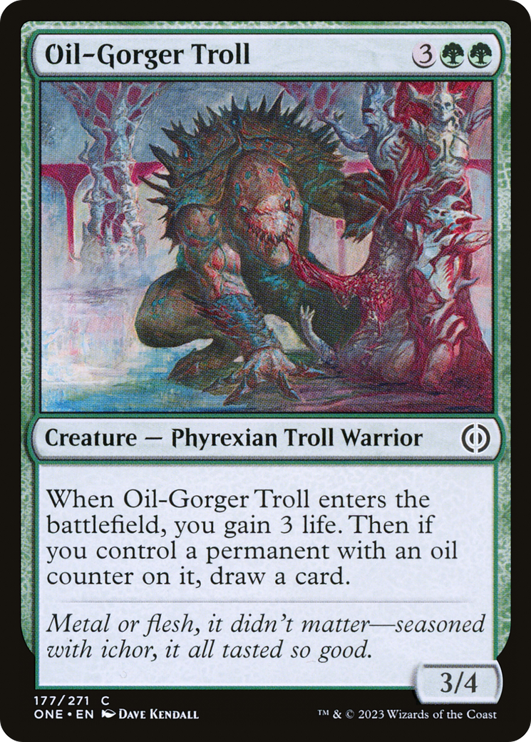 Oil-Gorger Troll [Phyrexia: All Will Be One] | Exor Games Truro