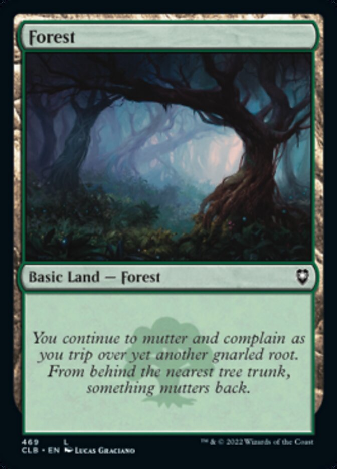 Forest (469) [Commander Legends: Battle for Baldur's Gate] | Exor Games Truro