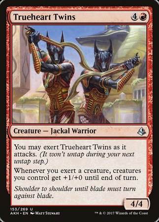 Trueheart Twins [Amonkhet] | Exor Games Truro