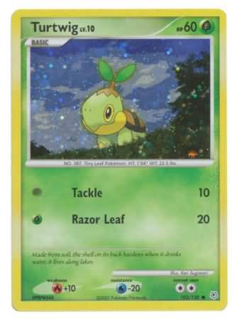 Turtwig (103/130) (Cosmos Holofoil) [Diamond & Pearl: Base Set] | Exor Games Truro