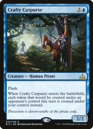 Crafty Cutpurse [Rivals of Ixalan] | Exor Games Truro