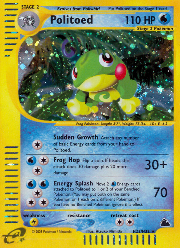 Politoed (H23/H32) [Skyridge] | Exor Games Truro