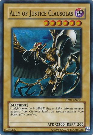 Ally of Justice Clausolas [HA01-EN014] Super Rare | Exor Games Truro