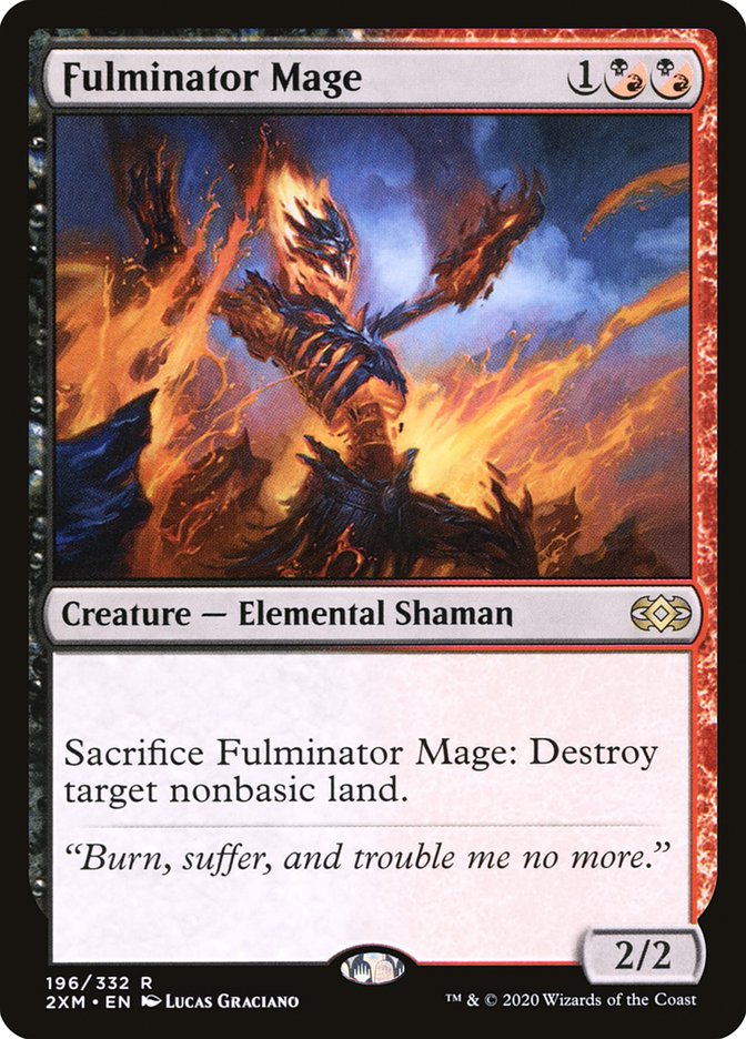 Fulminator Mage [Double Masters] | Exor Games Truro