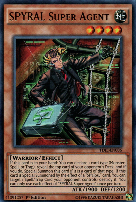 SPYRAL Super Agent [TDIL-EN086] Ultra Rare | Exor Games Truro