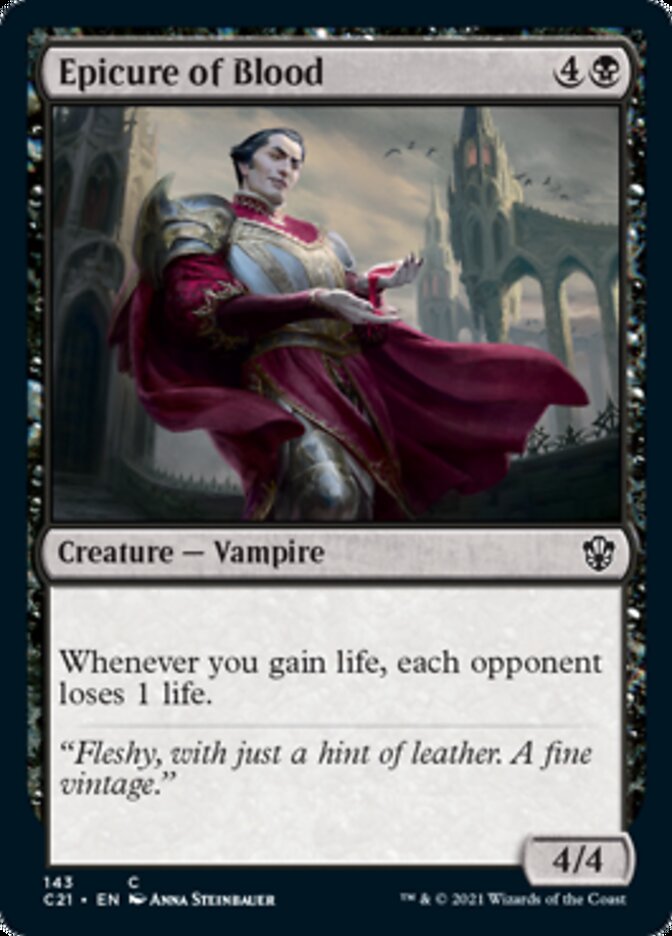 Epicure of Blood [Commander 2021] | Exor Games Truro