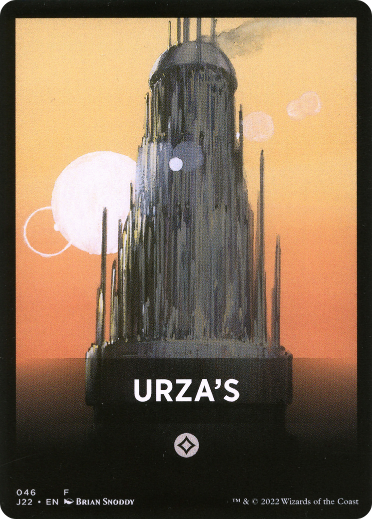 Urza's Theme Card [Jumpstart 2022 Front Cards] | Exor Games Truro