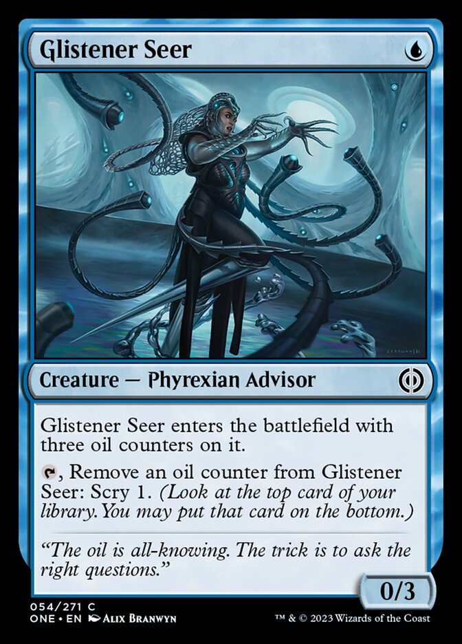 Glistener Seer [Phyrexia: All Will Be One] | Exor Games Truro