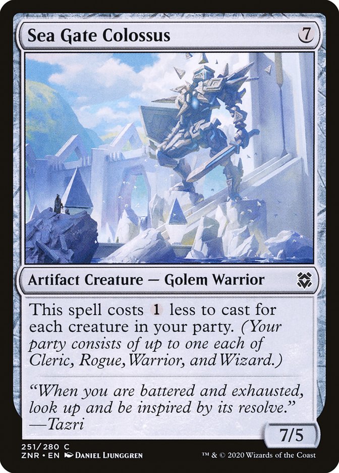 Sea Gate Colossus [Zendikar Rising] | Exor Games Truro