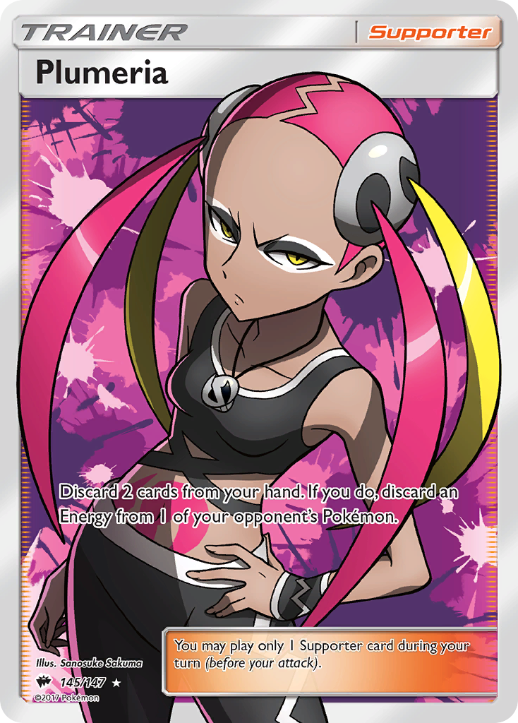 Plumeria (145/147) [Sun & Moon: Burning Shadows] | Exor Games Truro