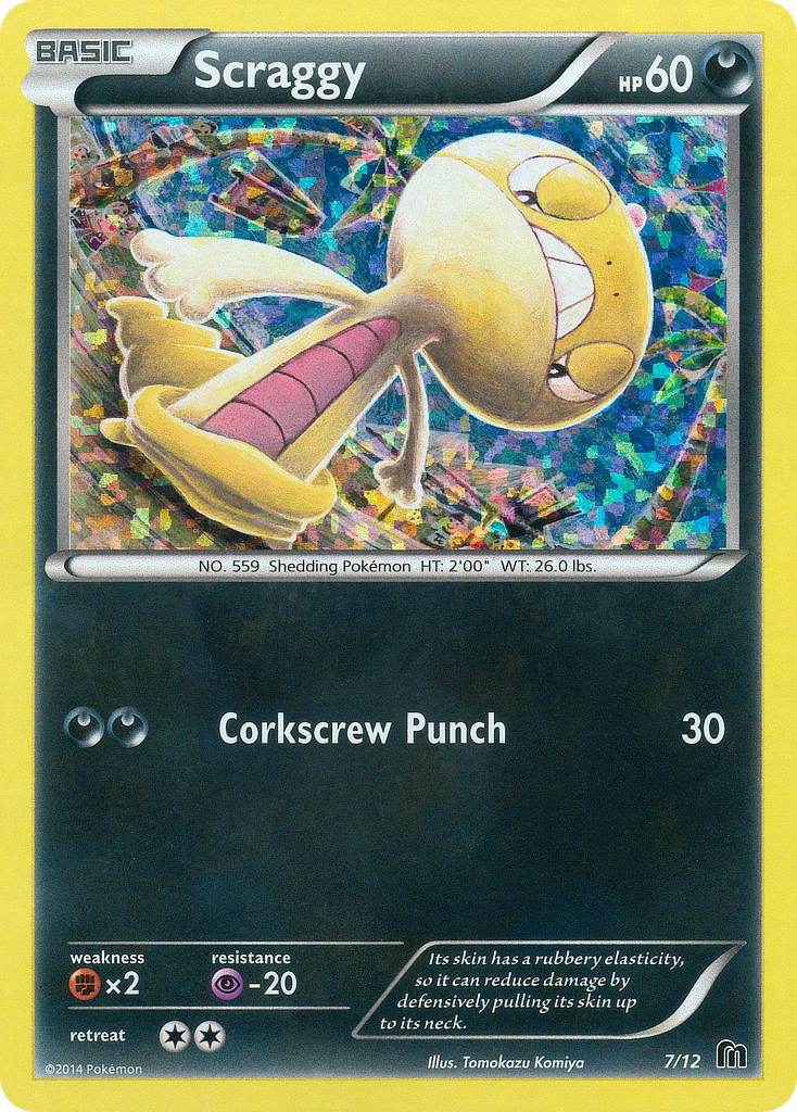 Scraggy (7/12) [McDonald's Promos: 2016 Collection] | Exor Games Truro