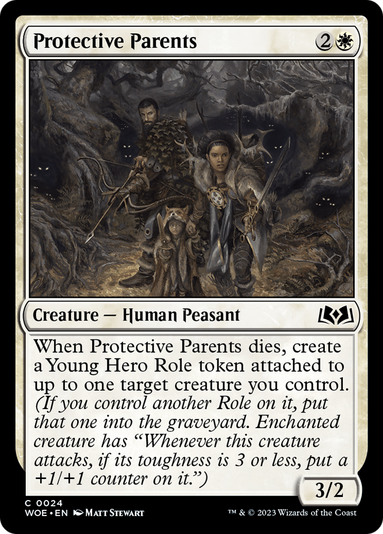 Protective Parents [Wilds of Eldraine] | Exor Games Truro