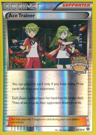 Ace Trainer (69/98) (Regional Championship Promo) [XY: Ancient Origins] | Exor Games Truro