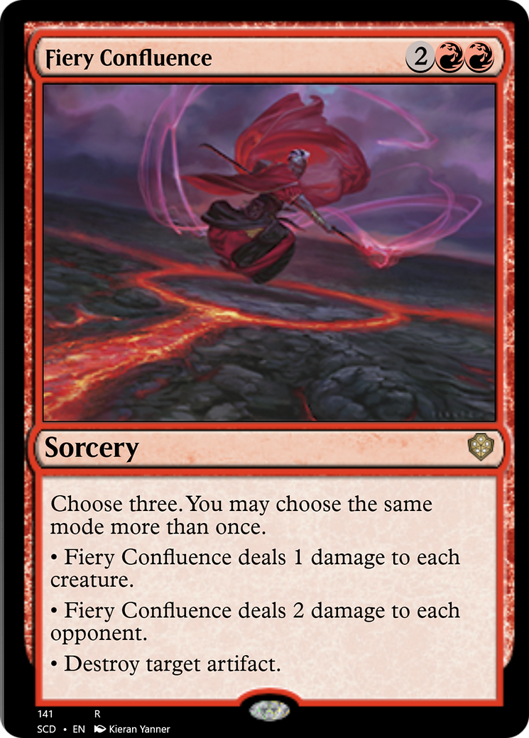 Fiery Confluence [Starter Commander Decks] | Exor Games Truro