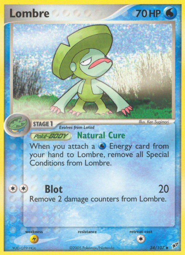 Lombre (34/107) [EX: Deoxys] | Exor Games Truro