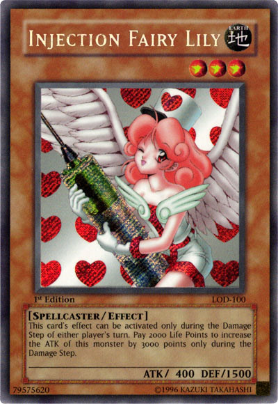 Injection Fairy Lily [LOD-100] Secret Rare | Exor Games Truro