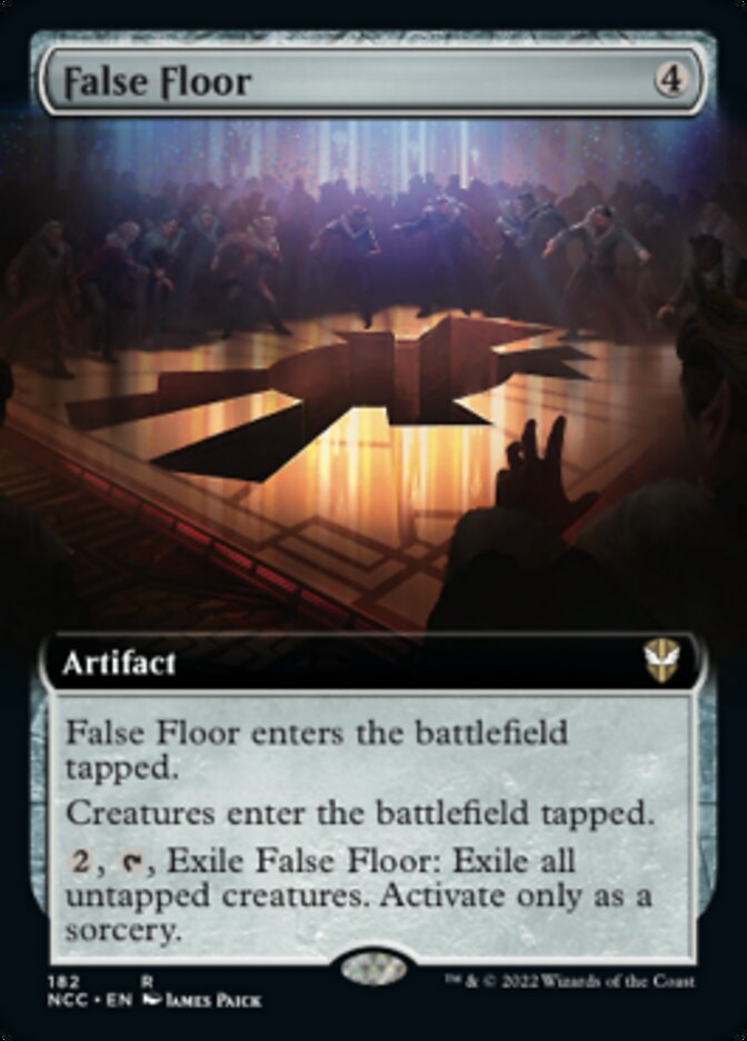 False Floor (Extended Art) [Streets of New Capenna Commander] | Exor Games Truro