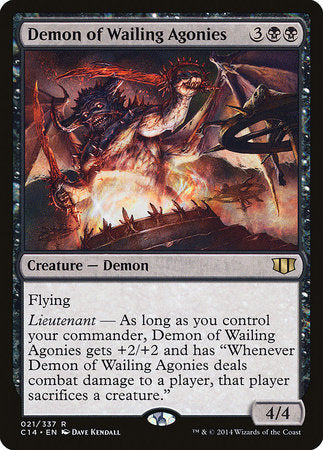 Demon of Wailing Agonies [Commander 2014] | Exor Games Truro