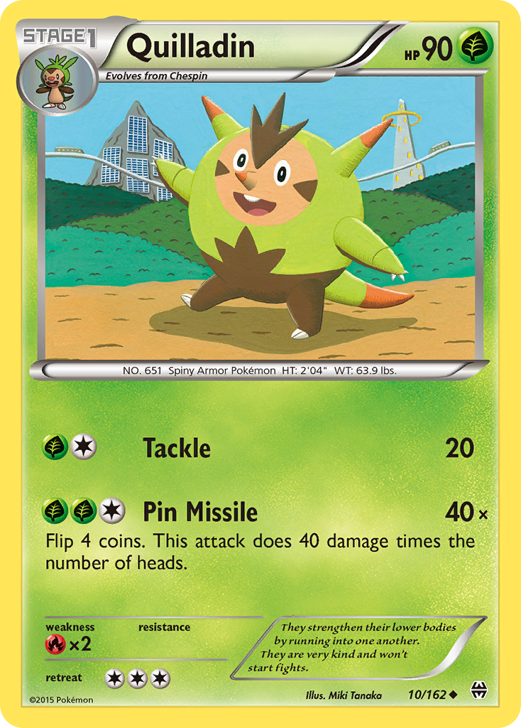 Quilladin (10/162) [XY: BREAKthrough] | Exor Games Truro