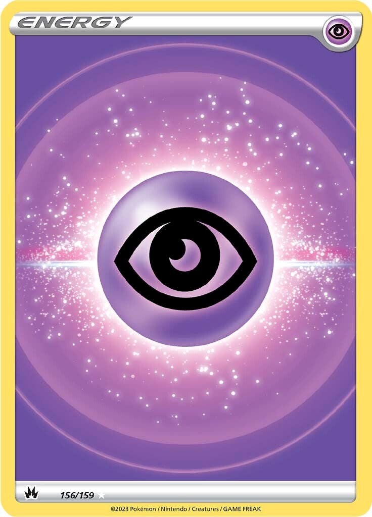 Psychic Energy (156/159) (Texture Full Art) [Sword & Shield: Crown Zenith] | Exor Games Truro