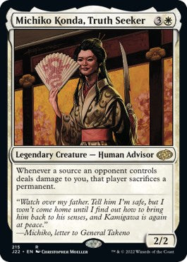 Michiko Konda, Truth Seeker [Jumpstart 2022] | Exor Games Truro