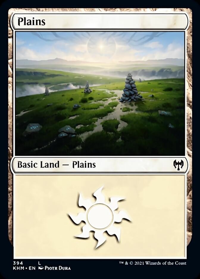 Plains (394) [Kaldheim] | Exor Games Truro