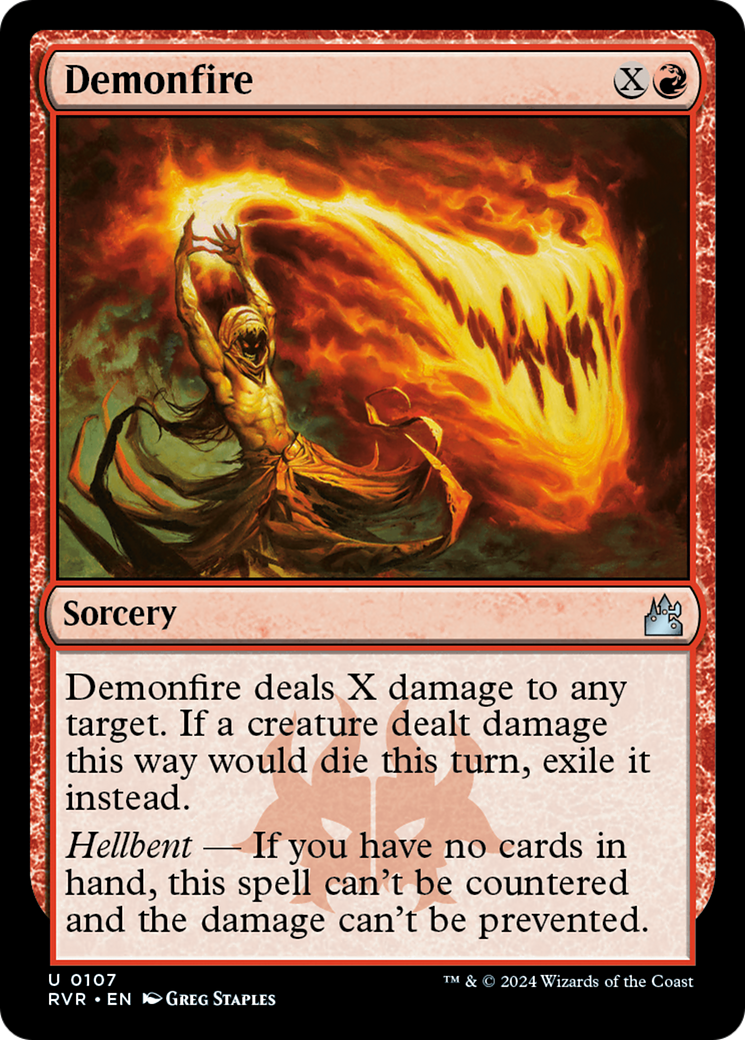 Demonfire [Ravnica Remastered] | Exor Games Truro