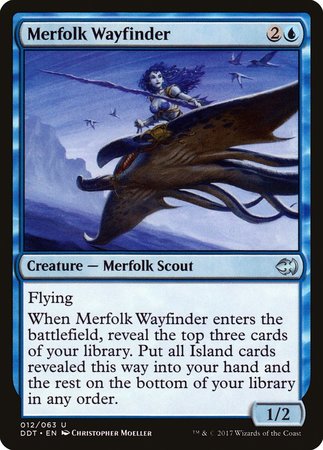 Merfolk Wayfinder [Duel Decks: Merfolk vs. Goblins] | Exor Games Truro