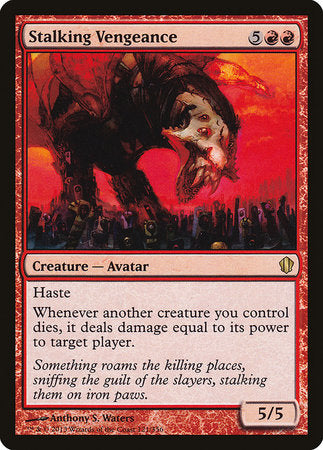 Stalking Vengeance [Commander 2013] | Exor Games Truro