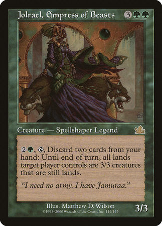 Jolrael, Empress of Beasts [Prophecy] | Exor Games Truro