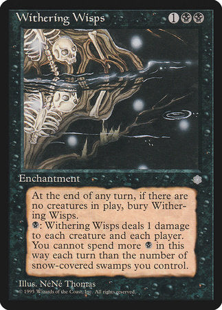 Withering Wisps [Ice Age] | Exor Games Truro