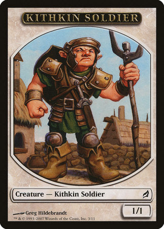 Kithkin Soldier Token [Lorwyn Tokens] | Exor Games Truro