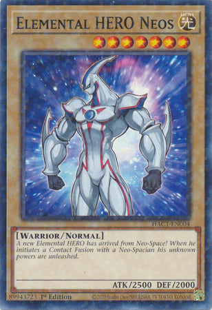 Elemental HERO Neos (Duel Terminal) [HAC1-EN004] Parallel Rare | Exor Games Truro