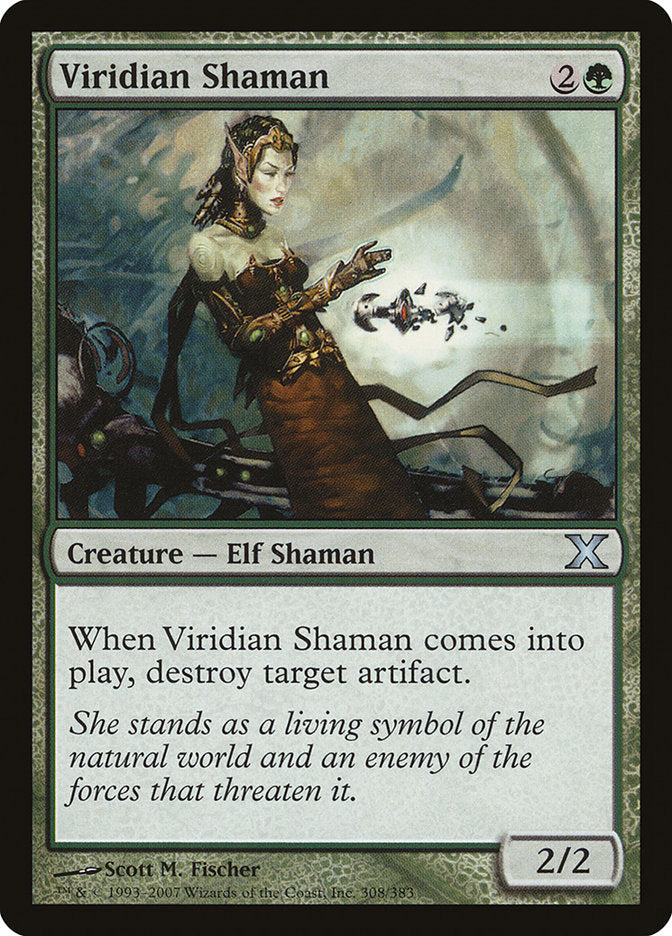 Viridian Shaman [Tenth Edition] | Exor Games Truro