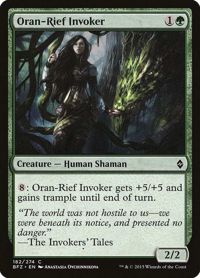 Oran-Rief Invoker [Battle for Zendikar] | Exor Games Truro