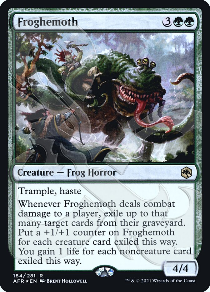 Froghemoth (Ampersand Promo) [Dungeons & Dragons: Adventures in the Forgotten Realms Promos] | Exor Games Truro