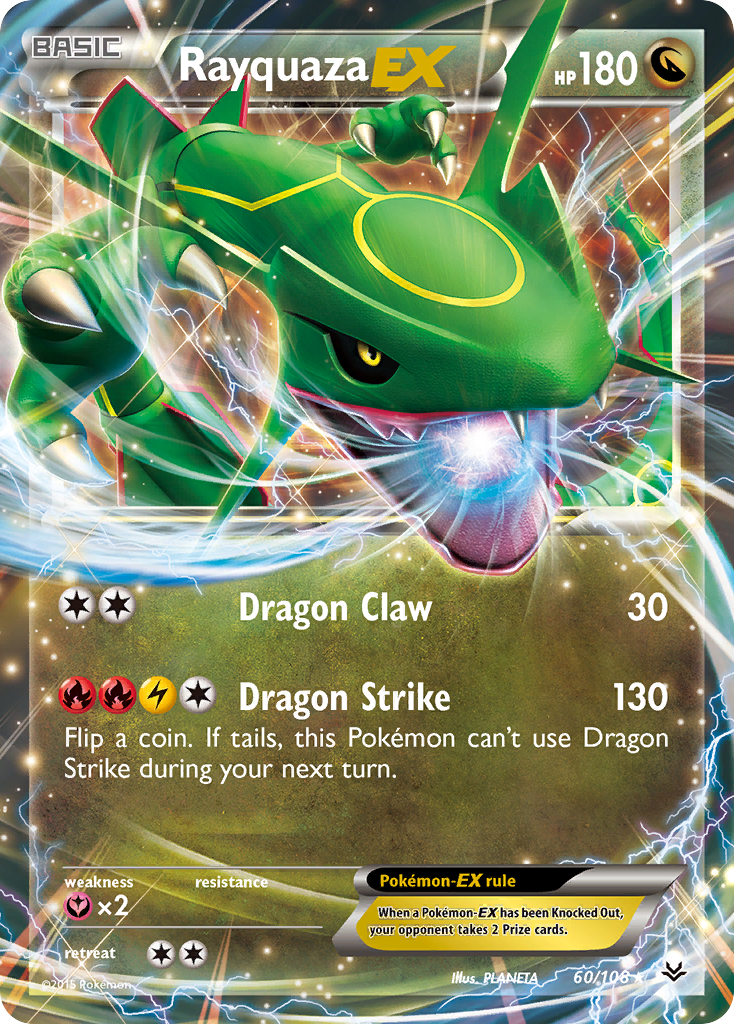 Rayquaza EX (60/108) [XY: Roaring Skies] | Exor Games Truro