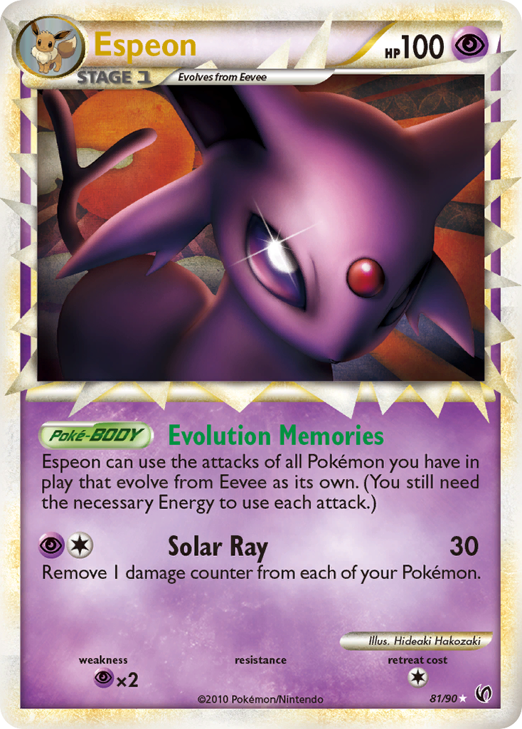 Espeon (81/90) [HeartGold & SoulSilver: Undaunted] | Exor Games Truro