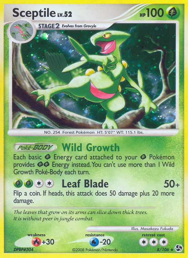 Sceptile (8/106) [Diamond & Pearl: Great Encounters] | Exor Games Truro