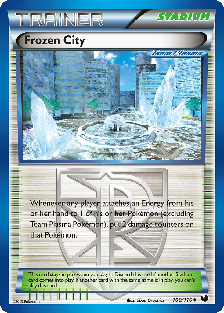 Frozen City (100/116) [Black & White: Plasma Freeze] | Exor Games Truro