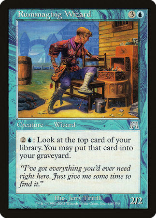 Rummaging Wizard [Onslaught] | Exor Games Truro