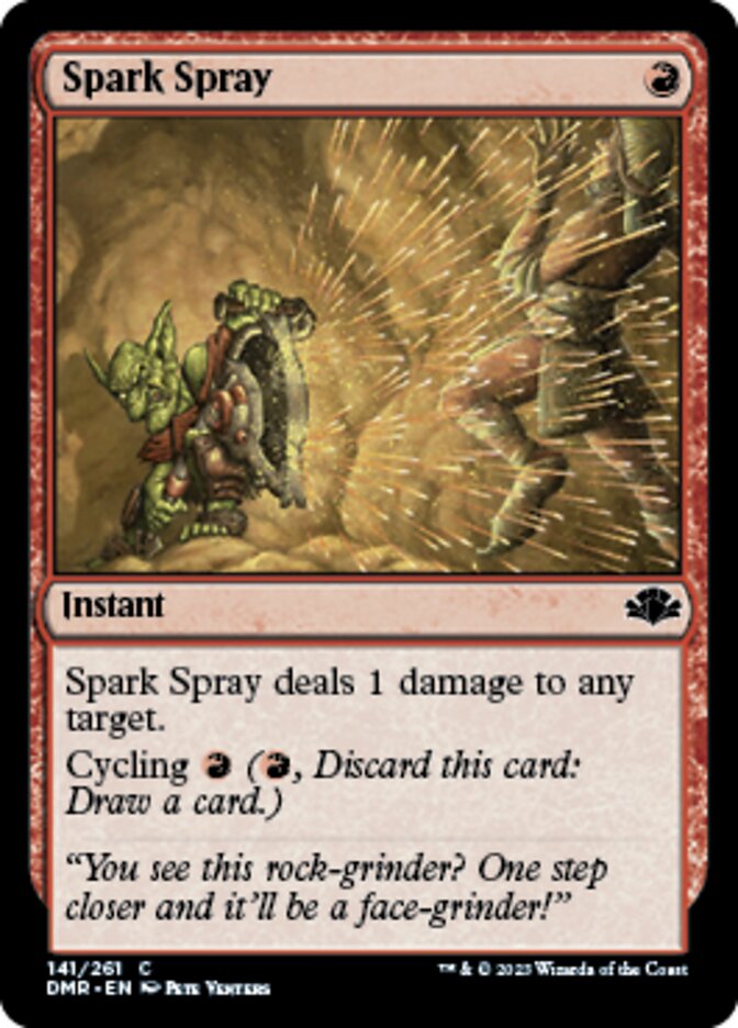 Spark Spray [Dominaria Remastered] | Exor Games Truro