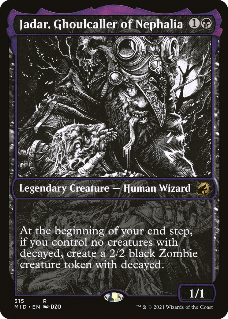 Jadar, Ghoulcaller of Nephalia (Showcase Eternal Night) [Innistrad: Midnight Hunt] | Exor Games Truro