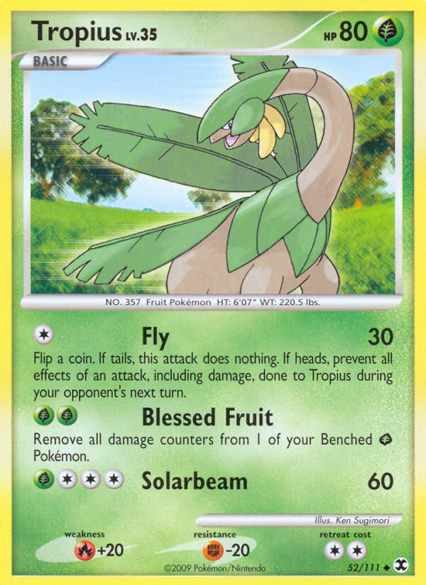 Tropius (52/111) [Platinum: Rising Rivals] | Exor Games Truro