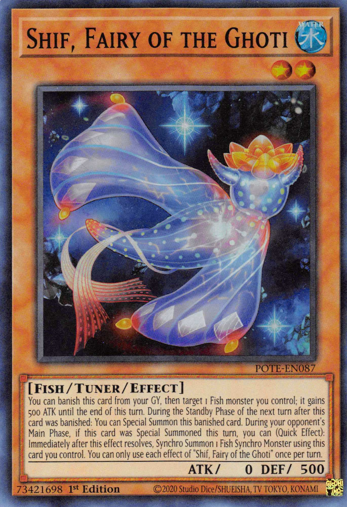 Shif, Fairy of the Ghoti [POTE-EN087] Super Rare | Exor Games Truro