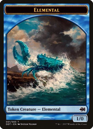 Elemental Token [Duel Decks: Merfolk vs. Goblins Tokens] | Exor Games Truro