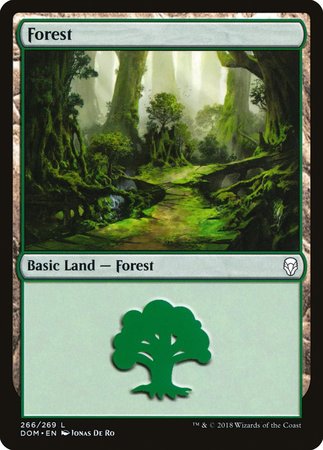 Forest (266) [Dominaria] | Exor Games Truro