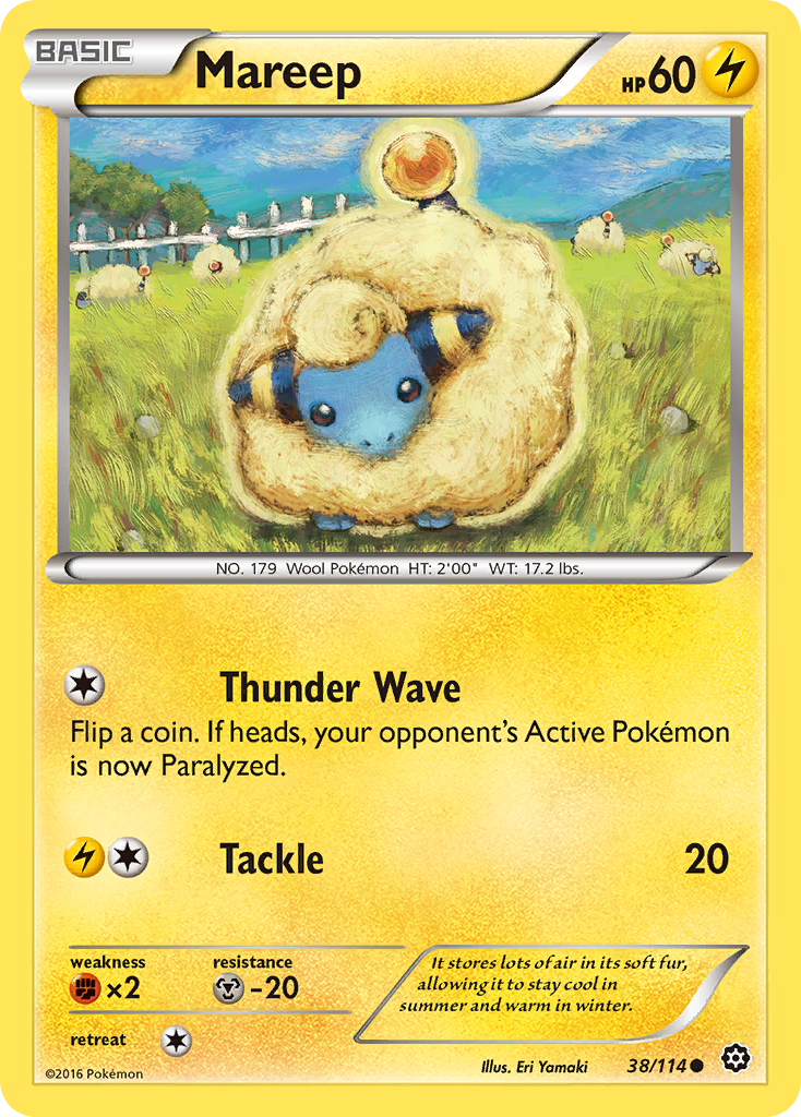 Mareep (38/114) [XY: Steam Siege] | Exor Games Truro