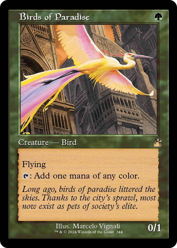 Birds of Paradise (Retro) [Ravnica Remastered] | Exor Games Truro