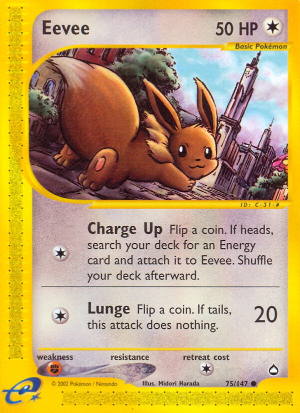 Eevee (75/147) [Aquapolis] | Exor Games Truro